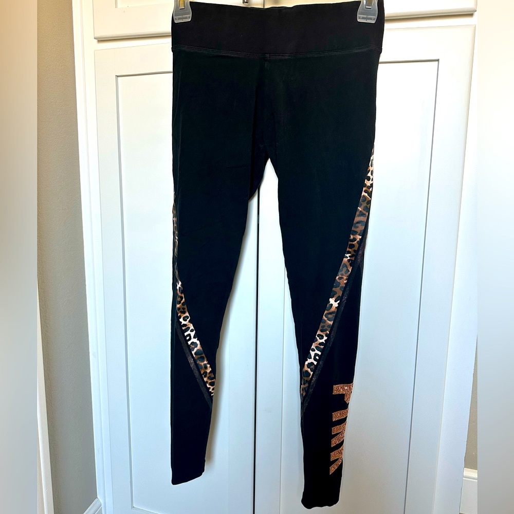 VS PINK leopard leggings